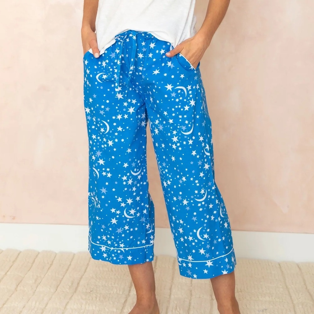 Printfresh Celestial Skies Cropped Pajama Pants